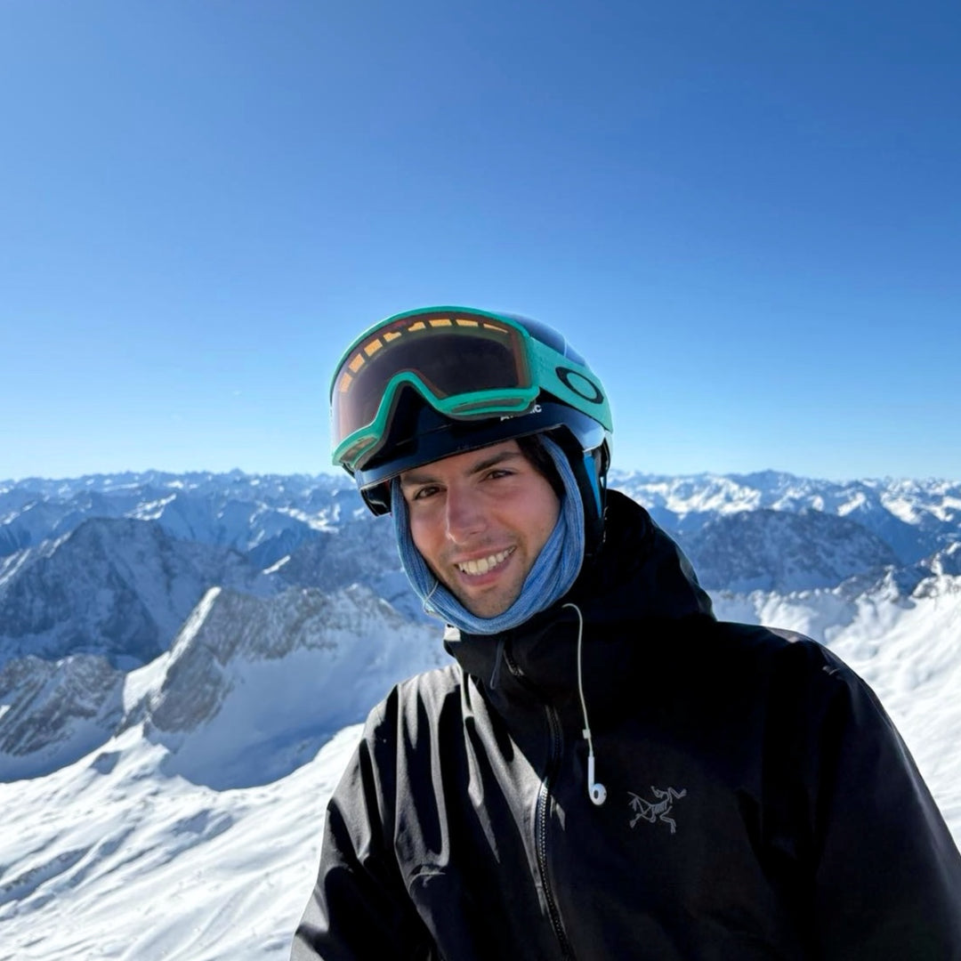 Ice Blue Merino Beanie Wrap - Ships from Wales UK