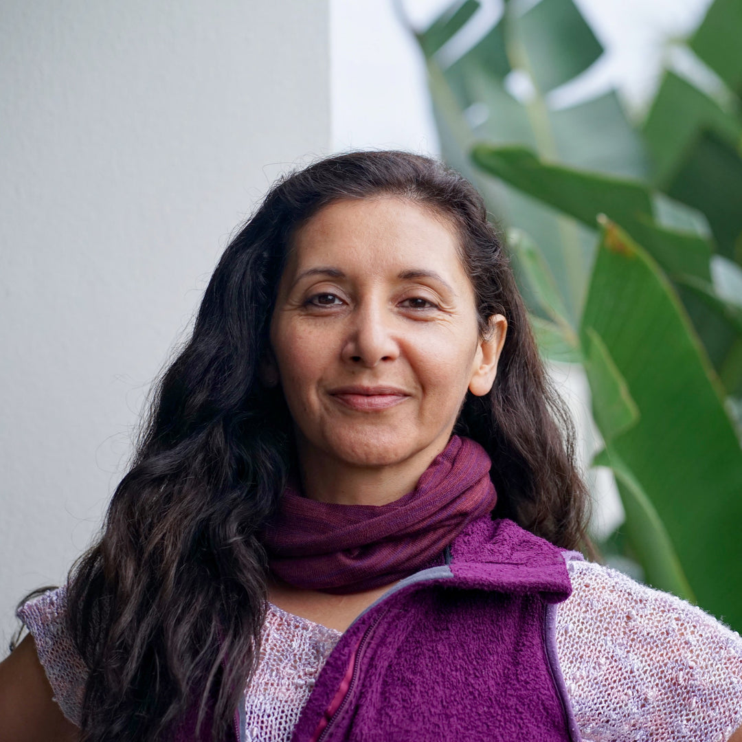 Rustic Plum Merino Beanie Wrap - Ships from Wales UK