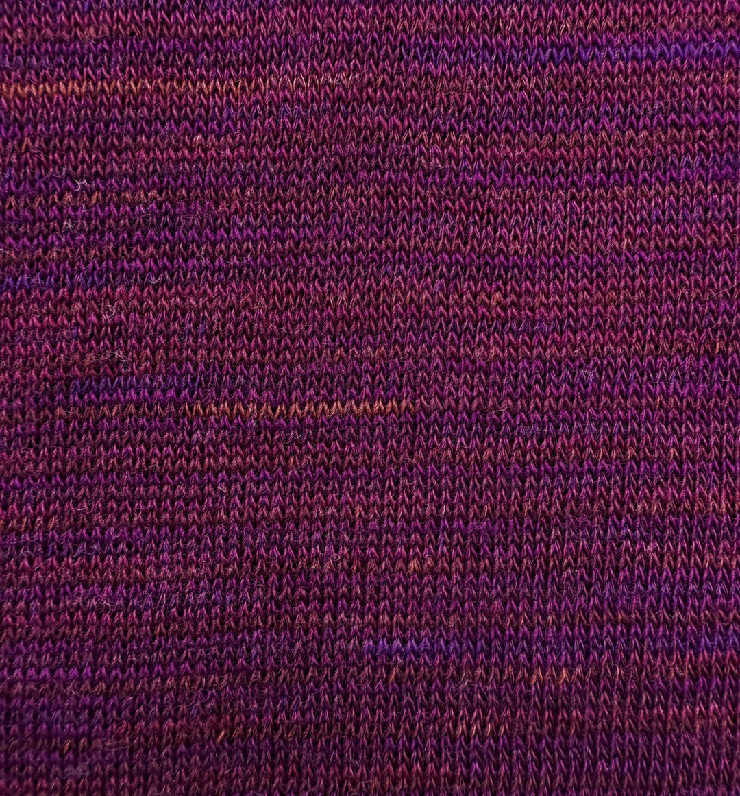 Rustic Plum Merino Beanie Wrap